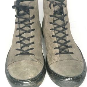 River Island gray suede boots